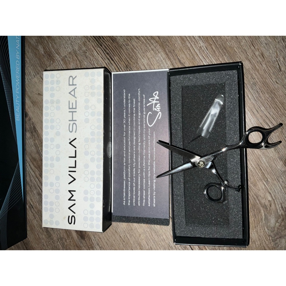 Sam Villa Signature Series 5.5 Swivel Shear Model 10550 Pro Salon stylist